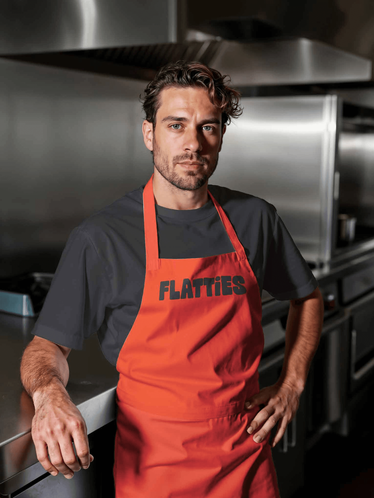 Flatties Chef in der Küche